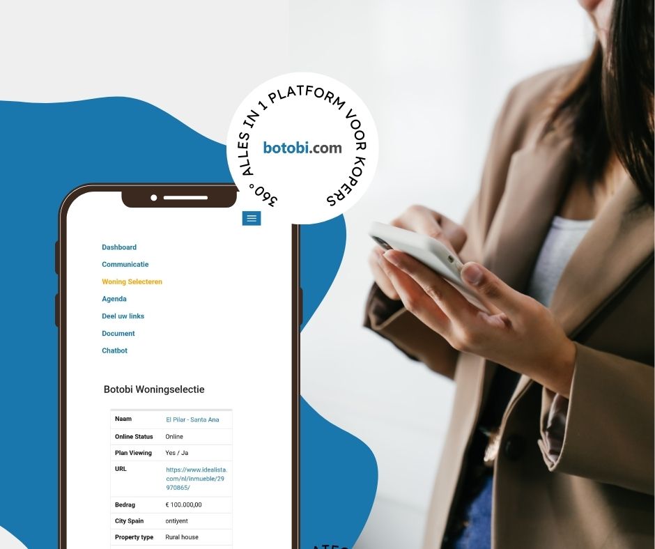 botobi huis kopen spanje met de app. final