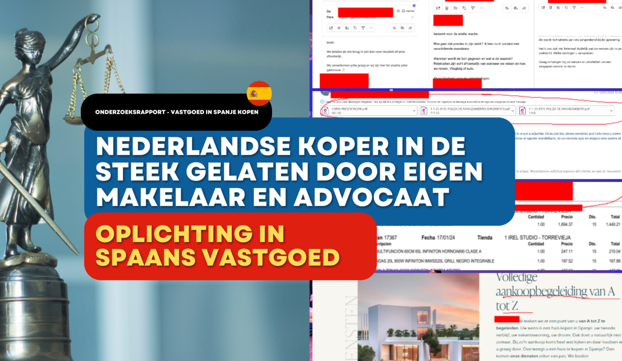 Van Droomhuis naar Nachtmerrie: Onafhankelijk Onderzoek Onthult Schokkende Praktijken in de Spaanse Nieuwbouwmarkt